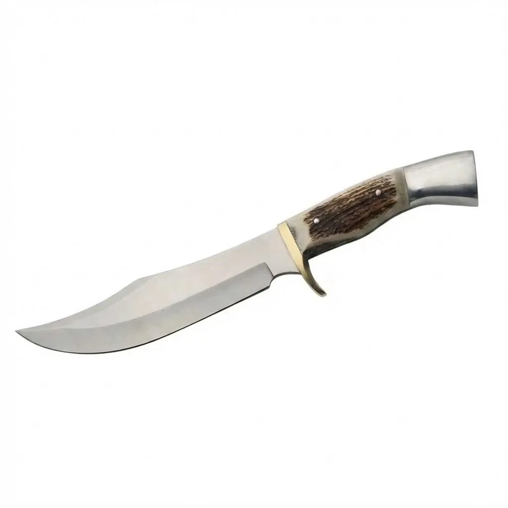 iron-cougar-stag-handle-bowie-knife