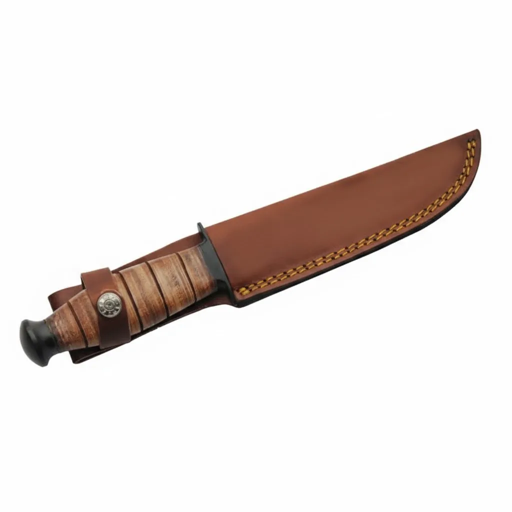 hunting-knife-brown-leather-sheath